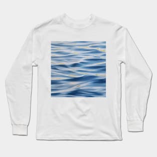 Smooth Sailing - water painting Long Sleeve T-Shirt